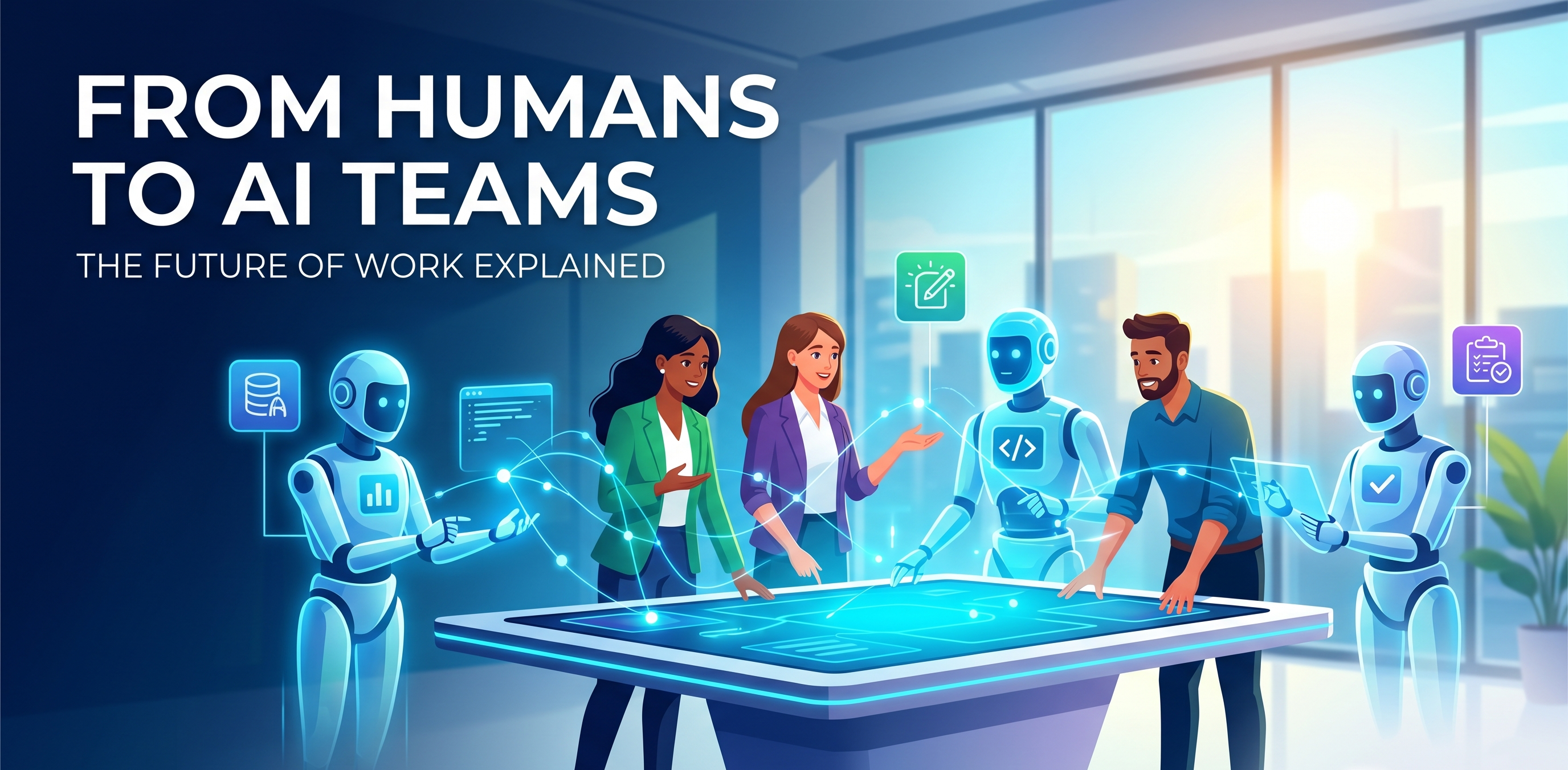 From Humans to AI Teams: The Future of Work Explained