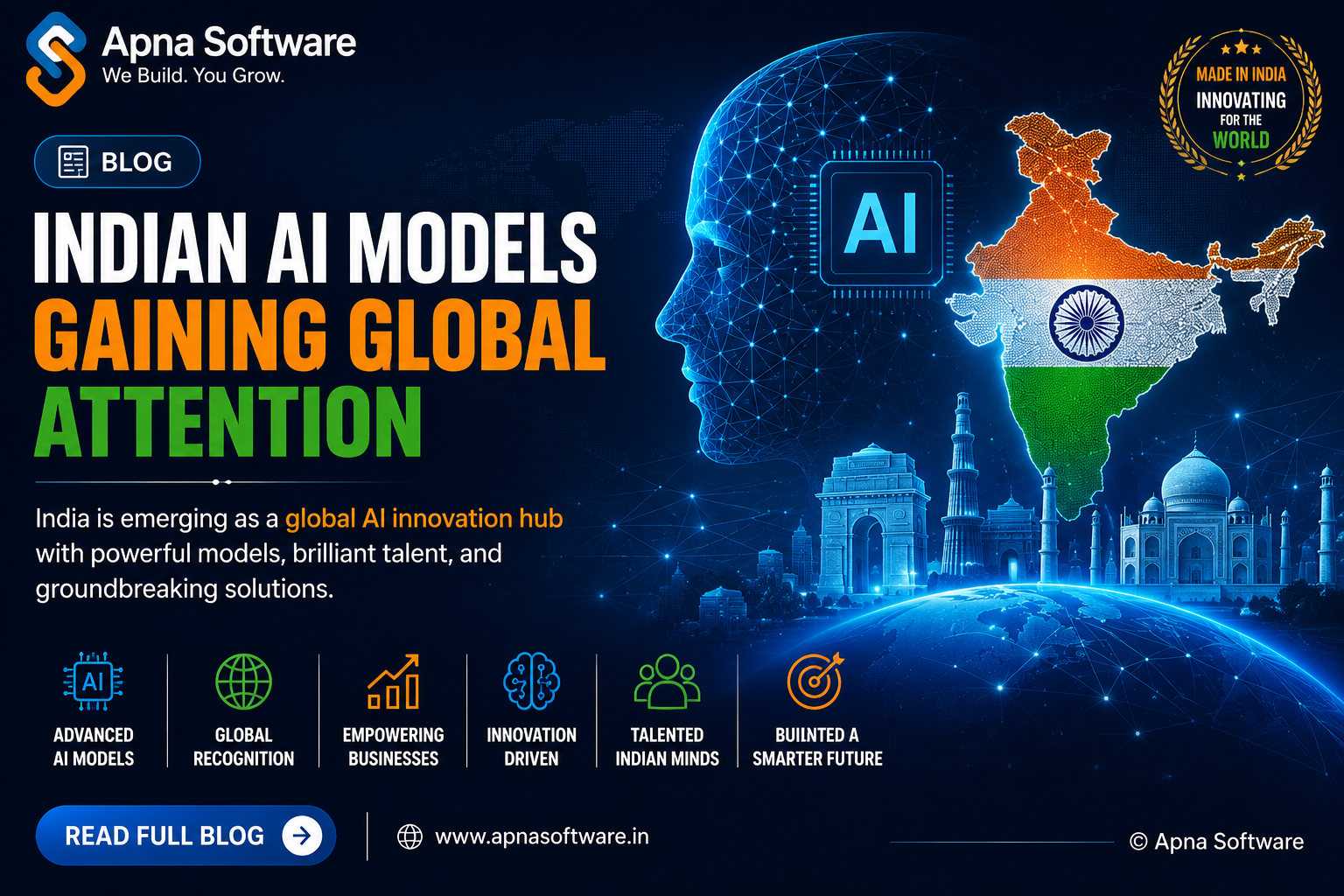 Indian AI Models Gaining Global Attention: How India is Becoming an AI Innovation Hub